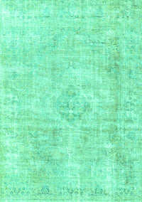 Persian Turquoise Traditional Rug, tr3941turq