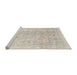 Sideview of Machine Washable Traditional Light French Beige Brown Rug, wshtr3942