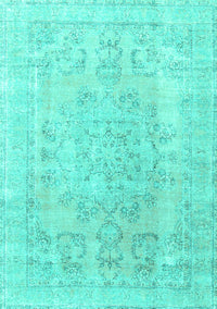 Persian Turquoise Traditional Rug, tr3942turq