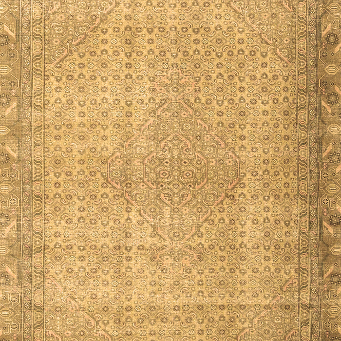 Machine Washable Persian Brown Traditional Rug, wshtr3943brn