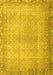 Persian Yellow Traditional Rug, tr3943yw