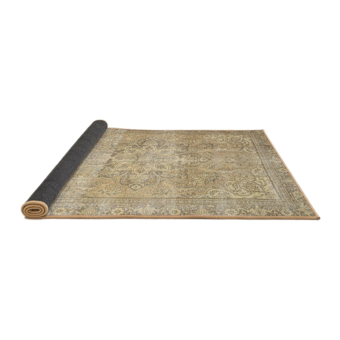 Sideview of Traditional Brown Persian Rug, tr3944