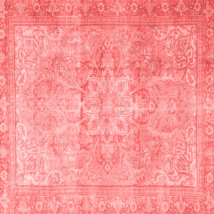 Machine Washable Persian Red Traditional Rug, wshtr3944red