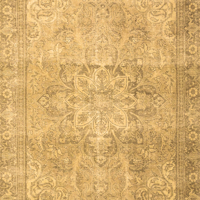 Machine Washable Persian Brown Traditional Rug, wshtr3944brn