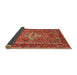 Sideview of Traditional Red Persian Rug, tr3945