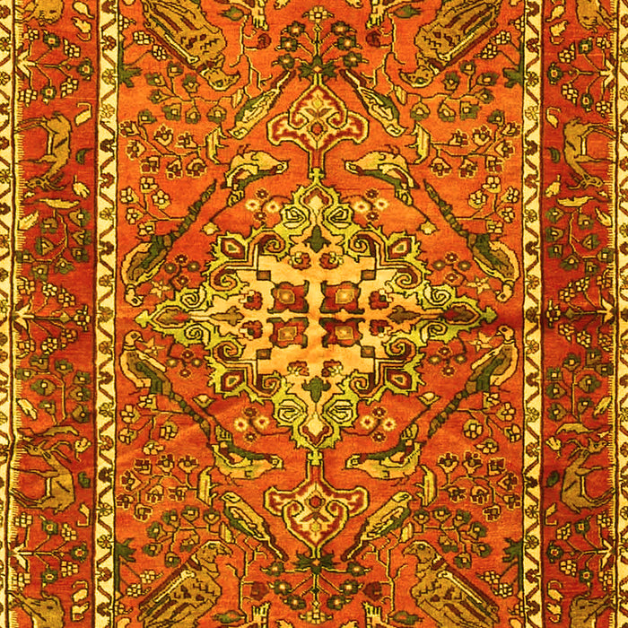 Persian Yellow Traditional Rug, tr3945yw