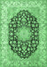 Persian Emerald Green Traditional Rug, tr3946emgrn