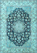 Persian Light Blue Traditional Rug, tr3946lblu