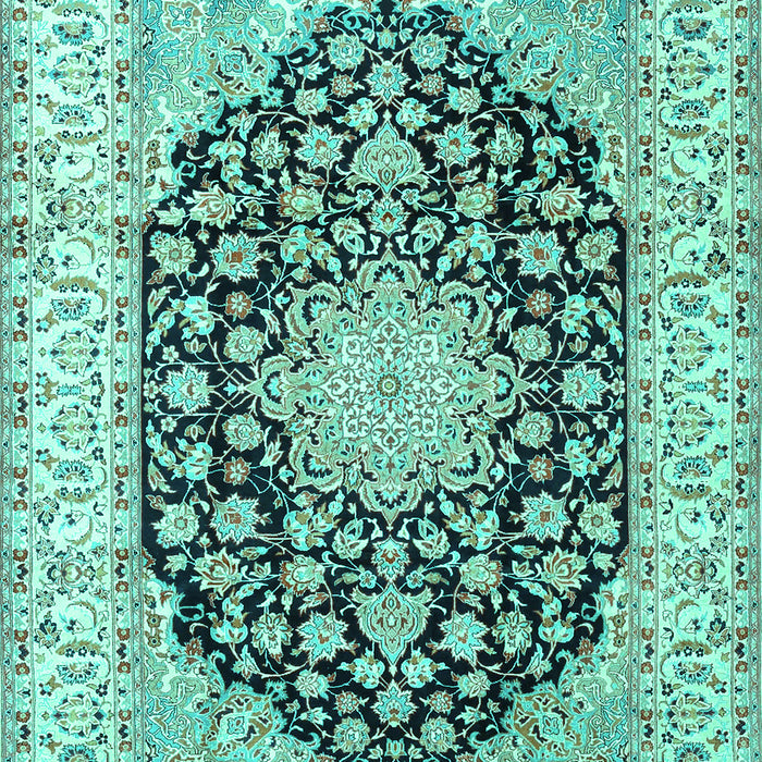 Persian Turquoise Traditional Rug, tr3946turq