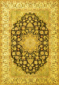 Persian Yellow Traditional Rug, tr3946yw