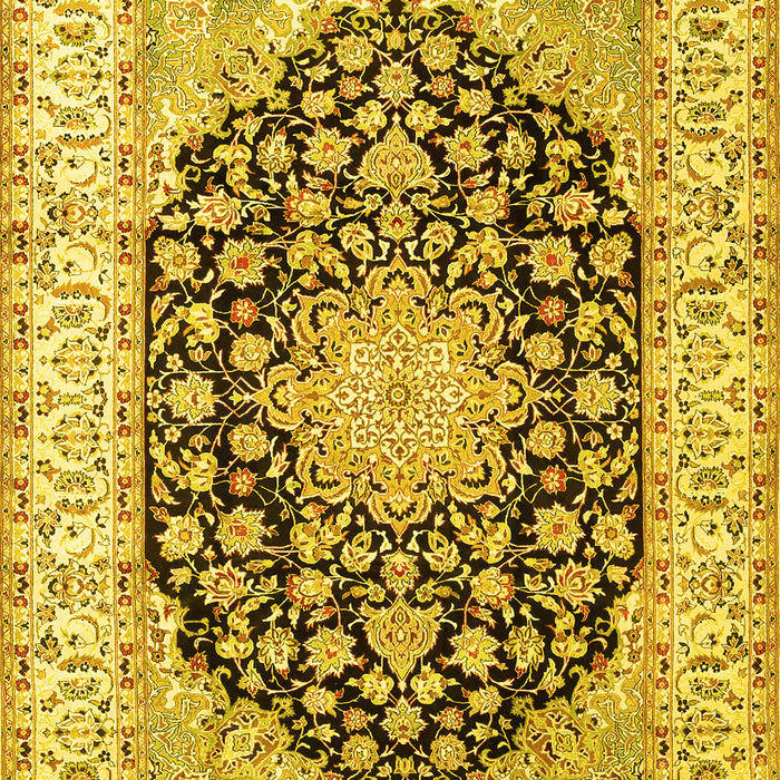 Persian Yellow Traditional Rug, tr3946yw