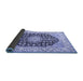 Sideview of Persian Blue Traditional Rug, tr3946blu
