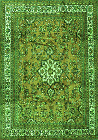 Persian Green Traditional Rug, tr3947grn