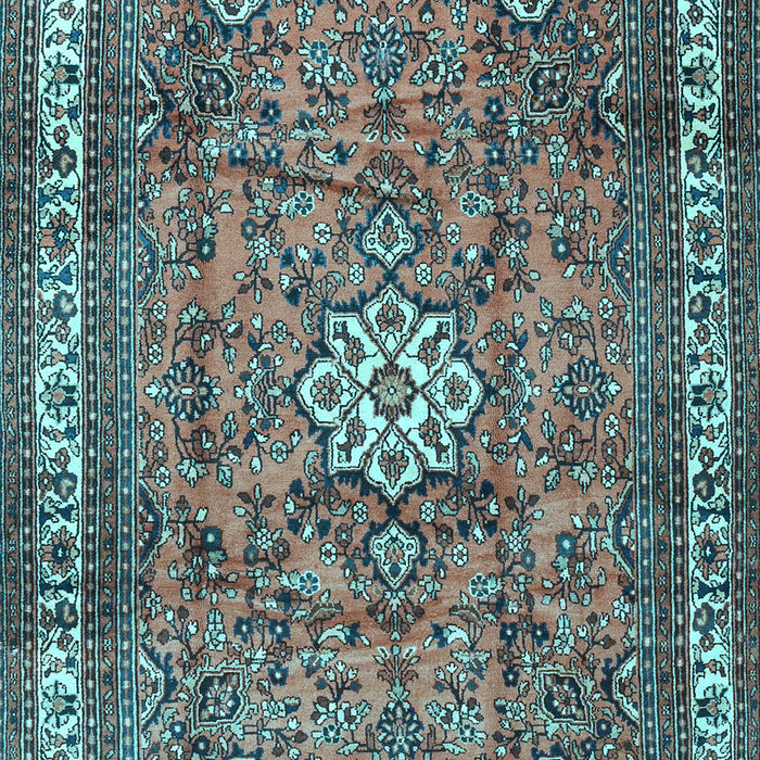 Persian Light Blue Traditional Rug, tr3947lblu