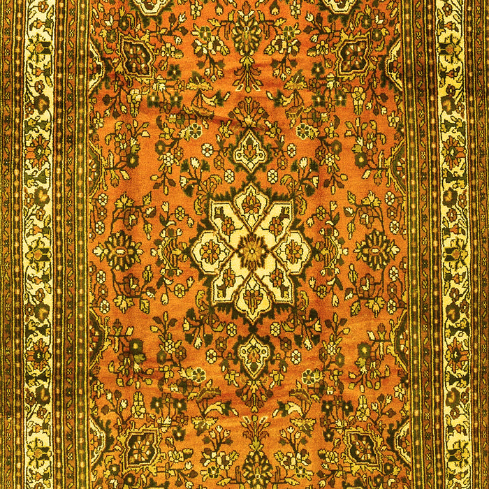 Persian Yellow Traditional Rug, tr3947yw