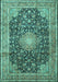 Persian Turquoise Traditional Rug, tr3948turq