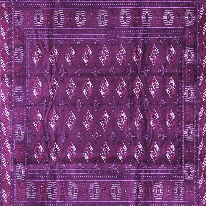 Square Persian Purple Traditional Rug, tr3949pur