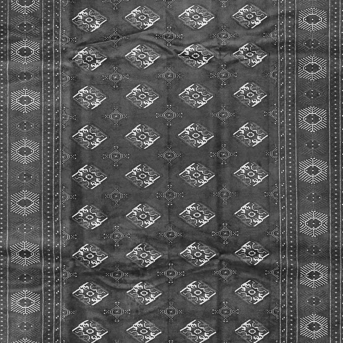 Serging Thickness of Machine Washable Persian Gray Traditional Rug, wshtr3949gry