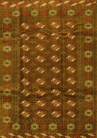 Persian Yellow Traditional Rug, tr3949yw