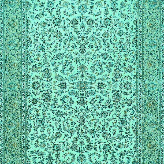 Persian Turquoise Traditional Rug, tr394turq