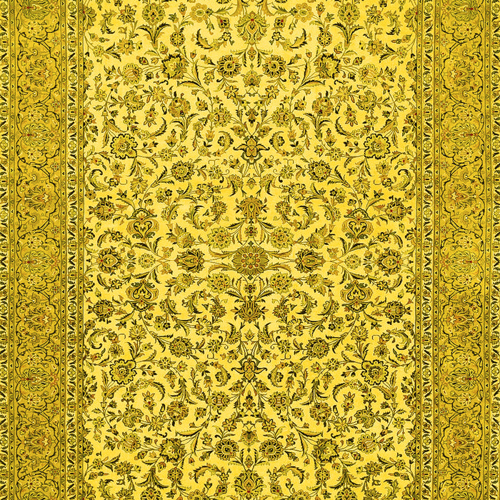 Persian Yellow Traditional Rug, tr394yw