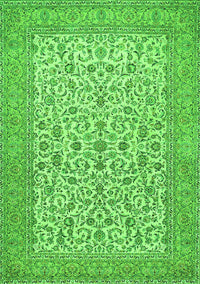 Persian Green Traditional Rug, tr394grn