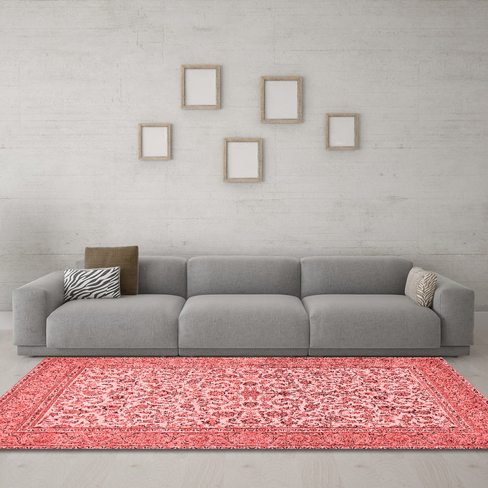Traditional Red Washable Rugs