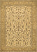 Persian Brown Traditional Rug, tr394brn