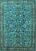 Persian Turquoise Traditional Rug, tr3950turq