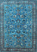 Persian Light Blue Traditional Rug, tr3950lblu