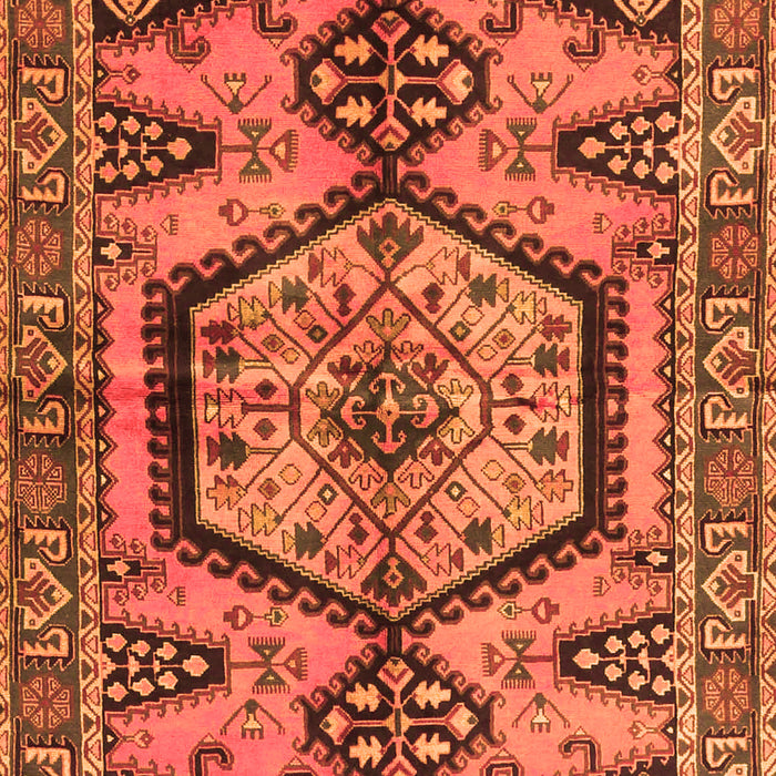 Persian Orange Traditional Rug, tr3951org
