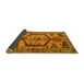 Sideview of Persian Yellow Traditional Rug, tr3951yw
