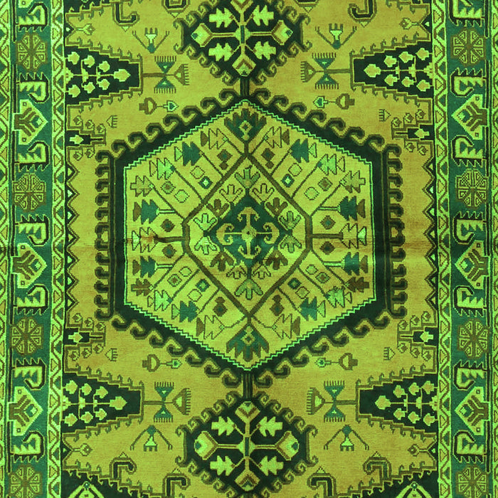Persian Green Traditional Rug, tr3951grn