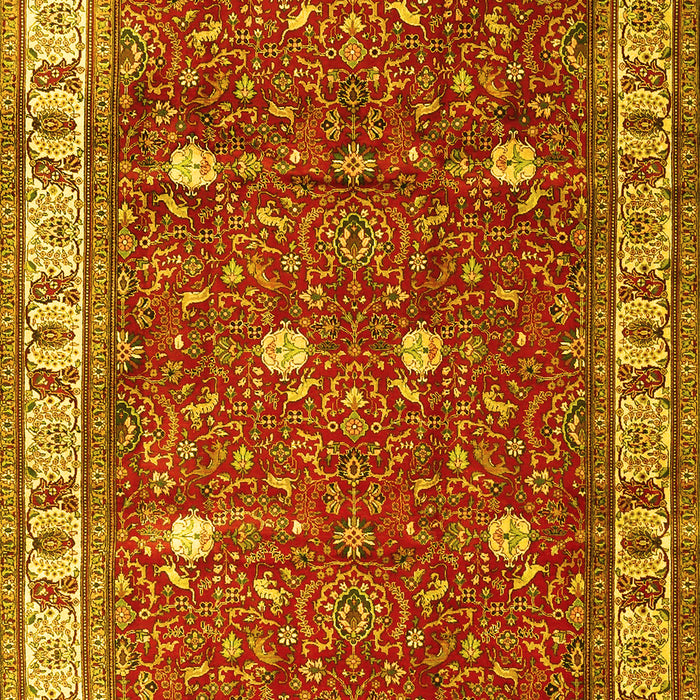 Persian Yellow Traditional Rug, tr3952yw