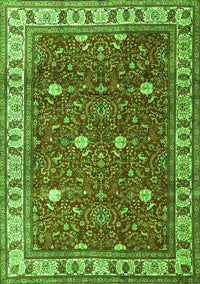 Persian Green Traditional Rug, tr3952grn