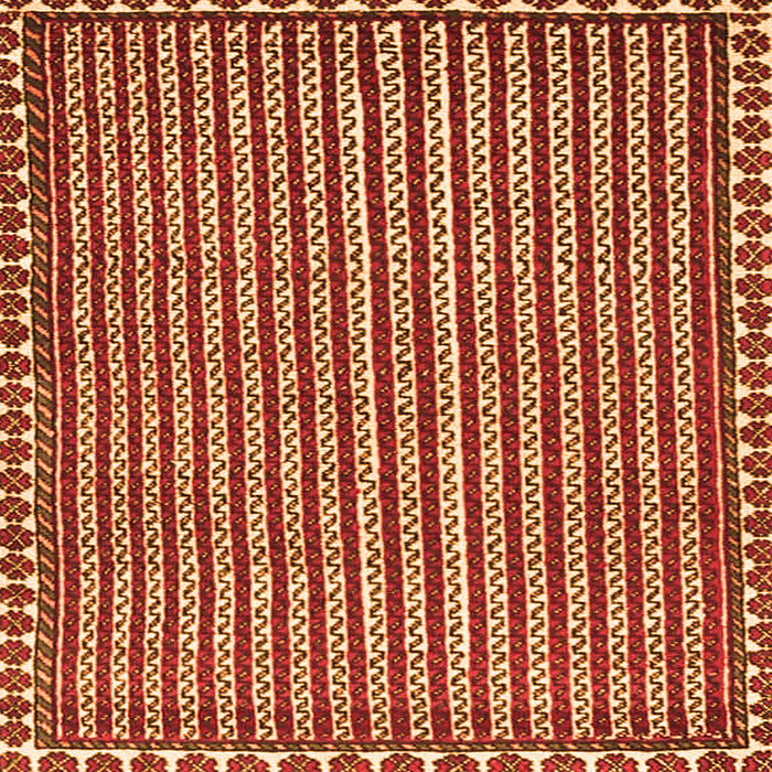 Serging Thickness of Southwestern Orange Country Rug, tr3954org