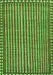 Southwestern Green Country Rug, tr3954grn