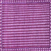 Square Machine Washable Southwestern Purple Country Area Rugs, wshtr3954pur