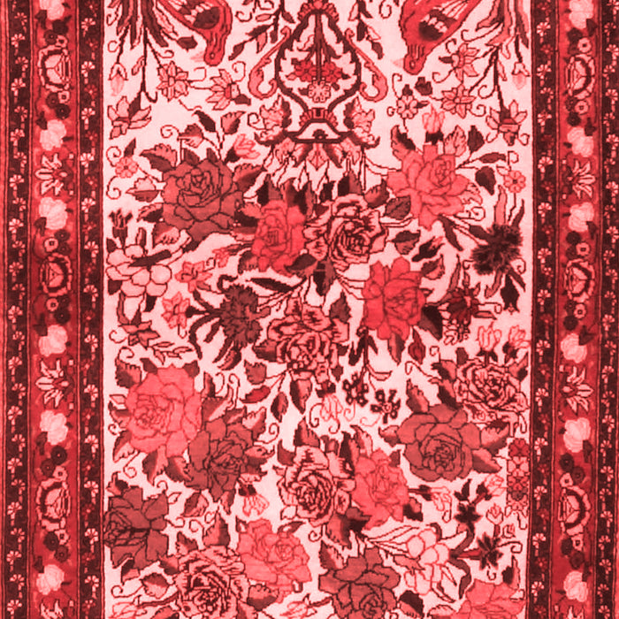 Animal Red Traditional Area Rugs