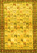 Persian Yellow Traditional Rug, tr3956yw