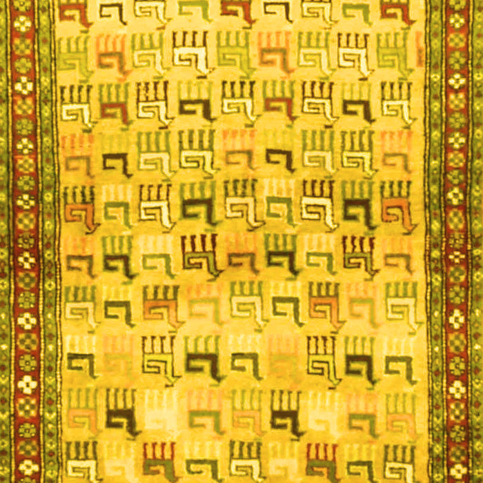 Persian Yellow Traditional Rug, tr3956yw