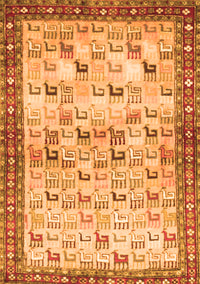 Persian Orange Traditional Rug, tr3956org