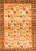 Persian Orange Traditional Rug, tr3956org