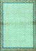 Persian Turquoise Traditional Rug, tr3957turq