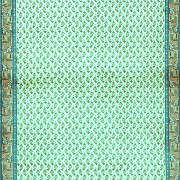 Persian Turquoise Traditional Rug, tr3957turq