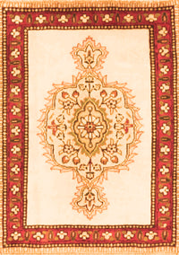 Persian Orange Traditional Rug, tr3958org