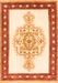 Persian Orange Traditional Rug, tr3958org