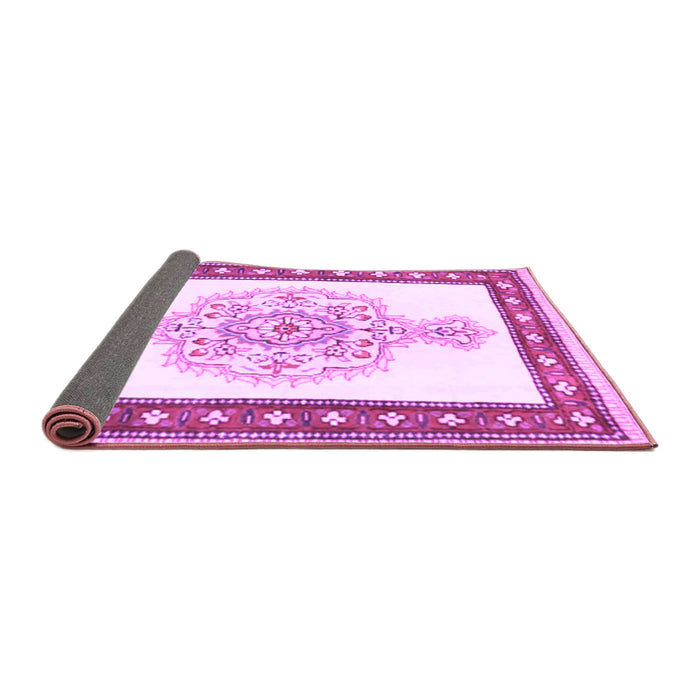 Sideview of Persian Purple Traditional Rug, tr3958pur