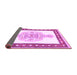 Sideview of Persian Purple Traditional Rug, tr3958pur