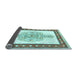 Sideview of Persian Light Blue Traditional Rug, tr3958lblu